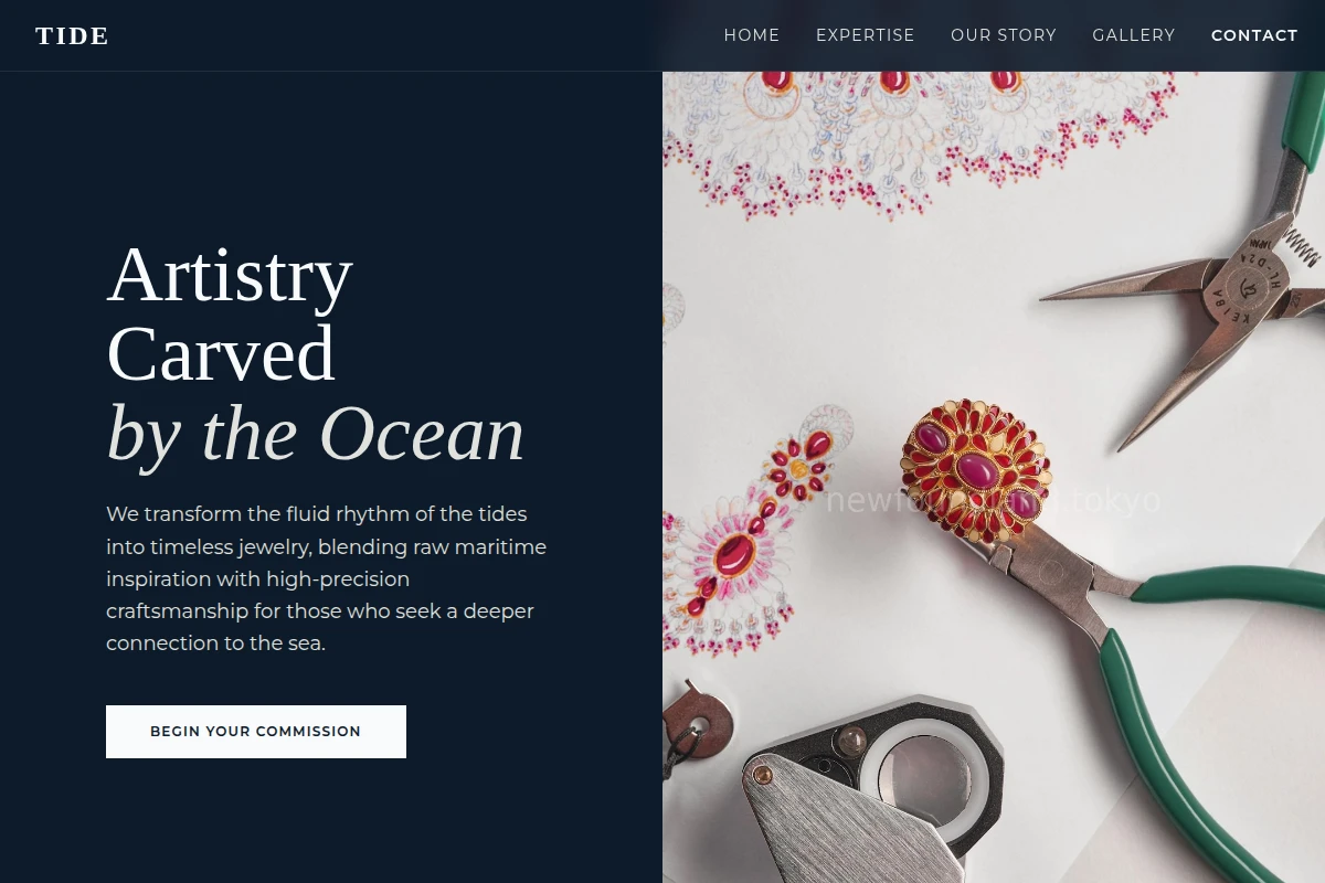 Tide Jewelry Design